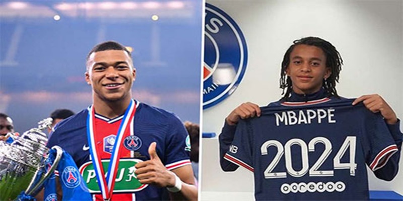 Kylian Mbappe và em trai dự tiệc từ biệt với fan hâm mộ của PSG