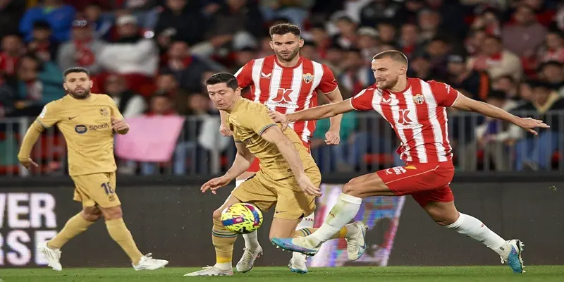 Soi kèo nhà cái trận đấu nhận định Almeria vs Barcelona